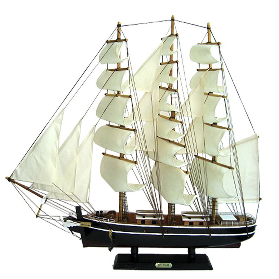 Καράβακι Ξύλινο διακοσμητικό μεγάλο 72cm x 68cm
