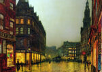 Πινακας σε καμβά JOHN ATKINSON - BOAR LANE LEEDS