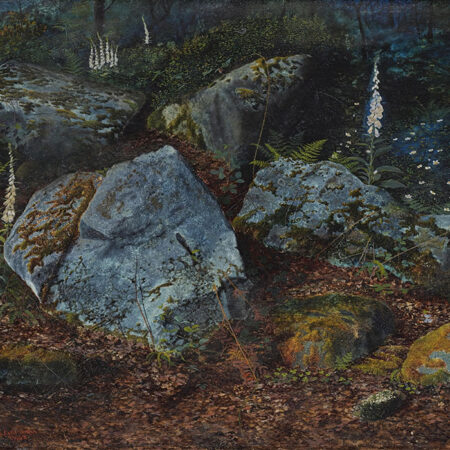 Πινακας σε καμβά JOHN ATKINSON - BOULDERS IN STORFORTH WOOD - John Atkinson Sticky 5