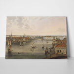 Πινακας σε καμβά JOHN ATKINSON - PANORAMIC VIEW OF SAINT PETERSBURG