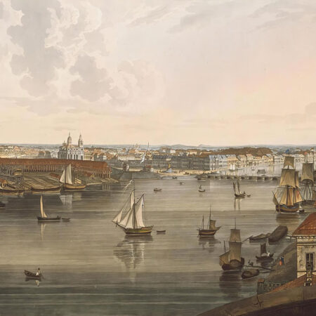 Πινακας σε καμβά JOHN ATKINSON - PANORAMIC VIEW OF SAINT PETERSBURG - John Atkinson Sticky 5