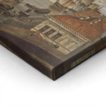 Πινακας σε καμβά JOHN ATKINSON - PANORAMIC VIEW OF SAINT PETERSBURG