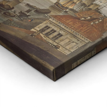 Πινακας σε καμβά JOHN ATKINSON - PANORAMIC VIEW OF SAINT PETERSBURG - John Atkinson Sticky 1