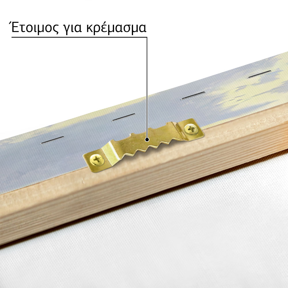 Πινακας σε καμβά JOHN ATKINSON - THE IROBOUND SHORE