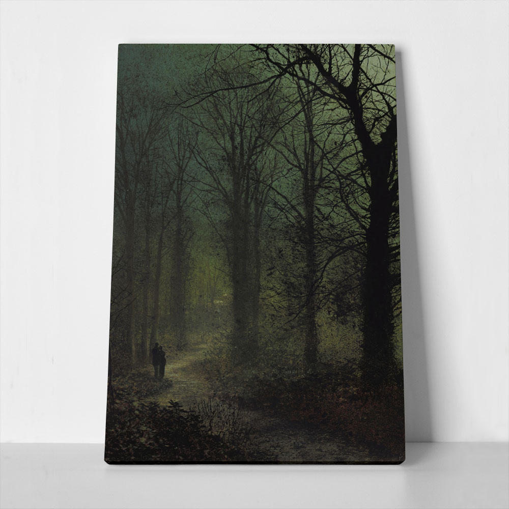 Πινακας σε καμβά JOHN ATKINSON - THRO' THE WOOD