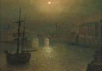 Πινακας σε καμβά JOHN ATKINSON - WHITBY HARBOUR