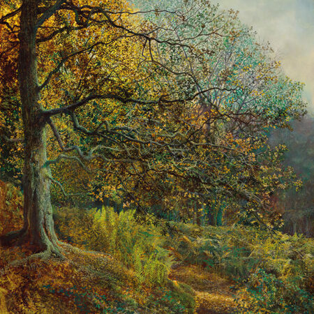 Πινακας σε καμβά JOHN ATKINSON - WOODLAND NEAR LEEDS - John Atkinson Sticky 5