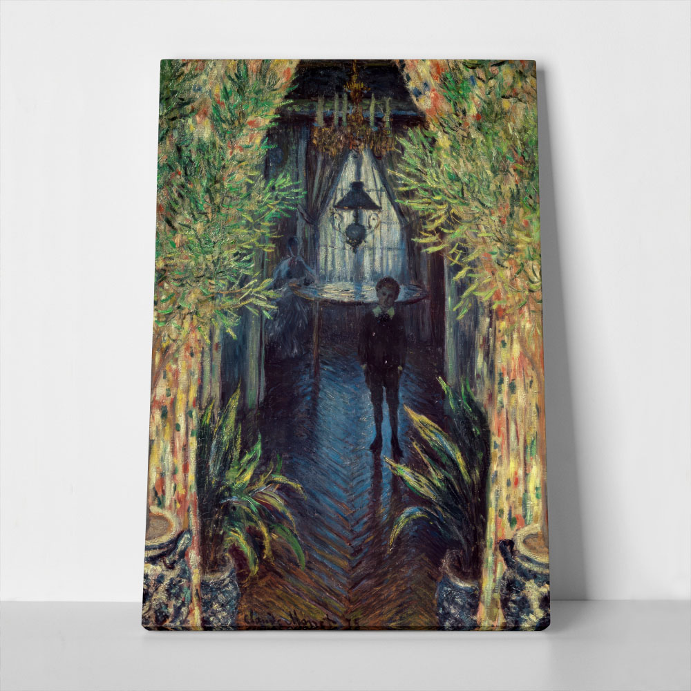 Πινακας σε καμβά MONET - A CORNER OF THE APARTMENT
