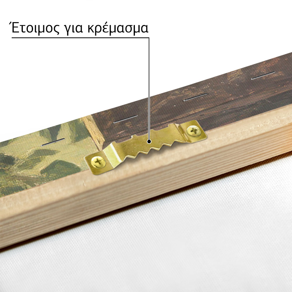Πινακας σε καμβά MONET - A CORNER OF THE STUDIO