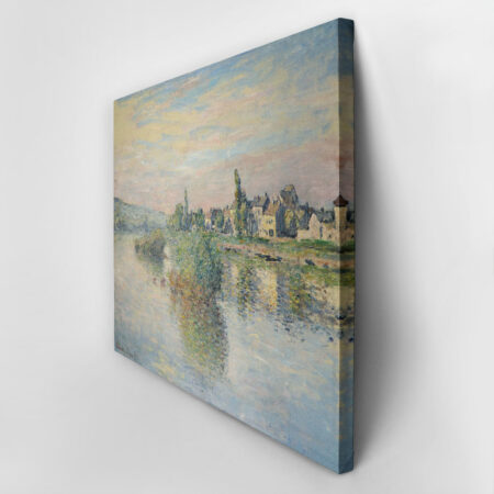 Πινακας σε καμβά MONET - BANKS OF THE SAINE AT LAVACOURT - Monet Claude Sticky 2