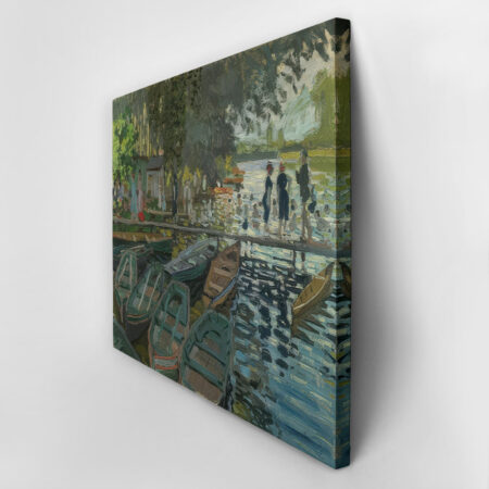 Πινακας σε καμβά MONET - BATHERS AT LA GRENOUILLERE - Monet Claude Sticky 2