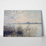 Πινακας σε καμβά MONET - THE SEINE NEAR ARGENTEUIL
