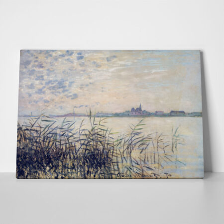 Πινακας σε καμβά MONET - THE SEINE NEAR ARGENTEUIL - Monet Claude