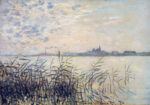 Πινακας σε καμβά MONET - THE SEINE NEAR ARGENTEUIL
