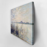 Πινακας σε καμβά MONET - THE SEINE NEAR ARGENTEUIL