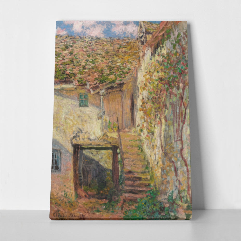 Πινακας σε καμβά MONET - THE STEPS