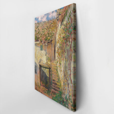 Πινακας σε καμβά MONET - THE STEPS - Monet Claude Sticky 2