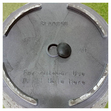 STONE POLYRESIN ΚΑΣΠΩ ΜΕ ΠΙΑΤΟ ΣΕΤ/5 ΜΠΕΖ ΠΑΛΑΙΩΜΕΝΟ ΦΙΛΝΤΙΣΙ - L:Φ43x43, M:Φ35x36, S:Φ28x28cm - Κασπω Sticky 1