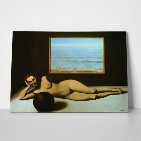 Πινακας σε καμβά MAGRITTE - BATHER BETWEEN LIGHT AND DARKNESS - Magritte Rene