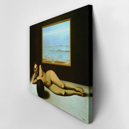 Πινακας σε καμβά MAGRITTE - BATHER BETWEEN LIGHT AND DARKNESS - Magritte Rene Sticky 2