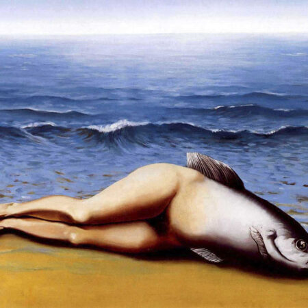 Πινακας σε καμβά MAGRITTE - COLLECTIVE INVENTION - Magritte Rene Sticky 5