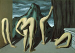 Πινακας σε καμβά MAGRITTE - INTERMISSION