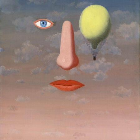 Πινακας σε καμβά MAGRITTE - THE BEAUTIFUL RELATIONS - Magritte Rene Sticky 5
