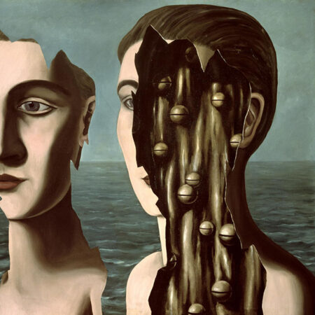 Πινακας σε καμβά MAGRITTE - THE DOUBLE SECRET - Magritte Rene Sticky 5