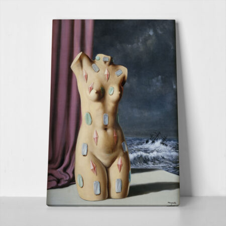 Πινακας σε καμβά MAGRITTE - THE DROP OF WATER