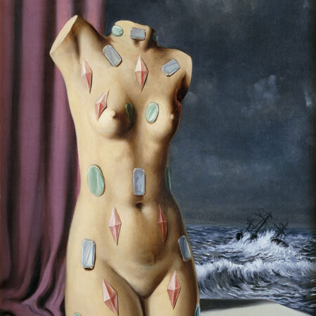 Πινακας σε καμβά MAGRITTE - THE DROP OF WATER - Magritte Rene Sticky 5