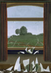 Πινακας σε καμβά MAGRITTE - THE KEY TO THE FIELDS