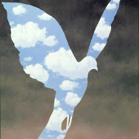 Πινακας σε καμβά MAGRITTE - THE LARGE FAMILY - Magritte Rene Sticky 5
