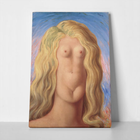 Πινακας σε καμβά MAGRITTE - THE RAPE - Magritte Rene