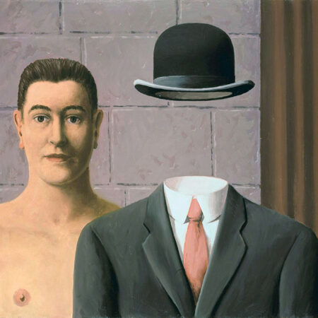 Πινακας σε καμβά MAGRITTE - THE ROAD TO DAMASCUS - Magritte Rene Sticky 5
