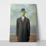 Πινακας σε καμβά MAGRITTE - THE SON OF A MAN