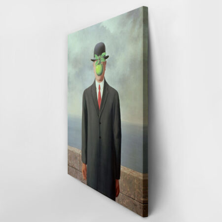 Πινακας σε καμβά MAGRITTE - THE SON OF A MAN - Magritte Rene Sticky 2