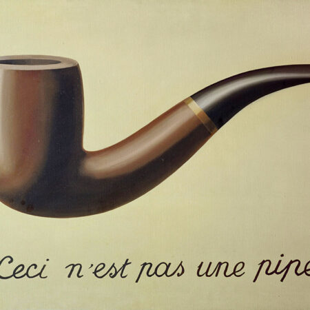 Πινακας σε καμβά MAGRITTE - THE TREACHERY OF IMAGES - Magritte Rene Sticky 5