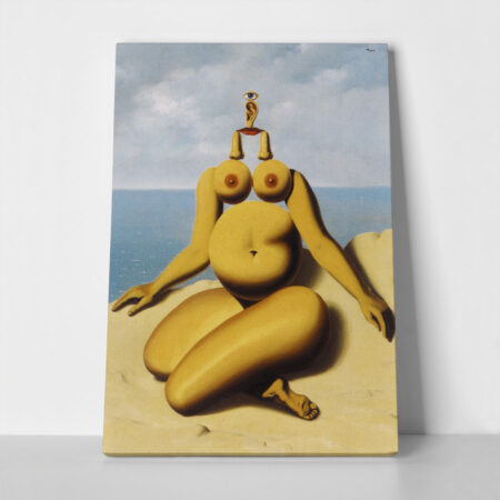 Πινακας σε καμβά MAGRITTE - THE WHITE RACE - Magritte Rene