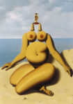 Πινακας σε καμβά MAGRITTE - THE WHITE RACE