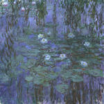 Πίνακας σε καμβά MONET - BLUE WATER LILIES
