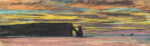 Πίνακας Πανοραμικός σε καμβά MONET - SUNSET AT ETRETAT