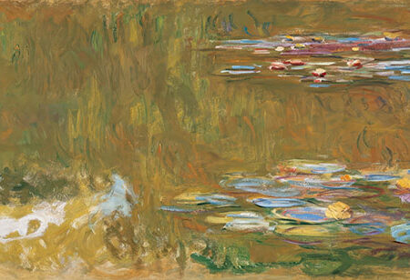 Πίνακας Πανοραμικός σε καμβά MONET - THE WATER LILY POND - Monet Claude Sticky 5