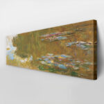Πίνακας Πανοραμικός σε καμβά MONET - THE WATER LILY POND