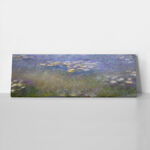 Πίνακας Πανοραμικός σε καμβά MONET - WATER LILIES