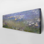 Πίνακας Πανοραμικός σε καμβά MONET - WATER LILIES
