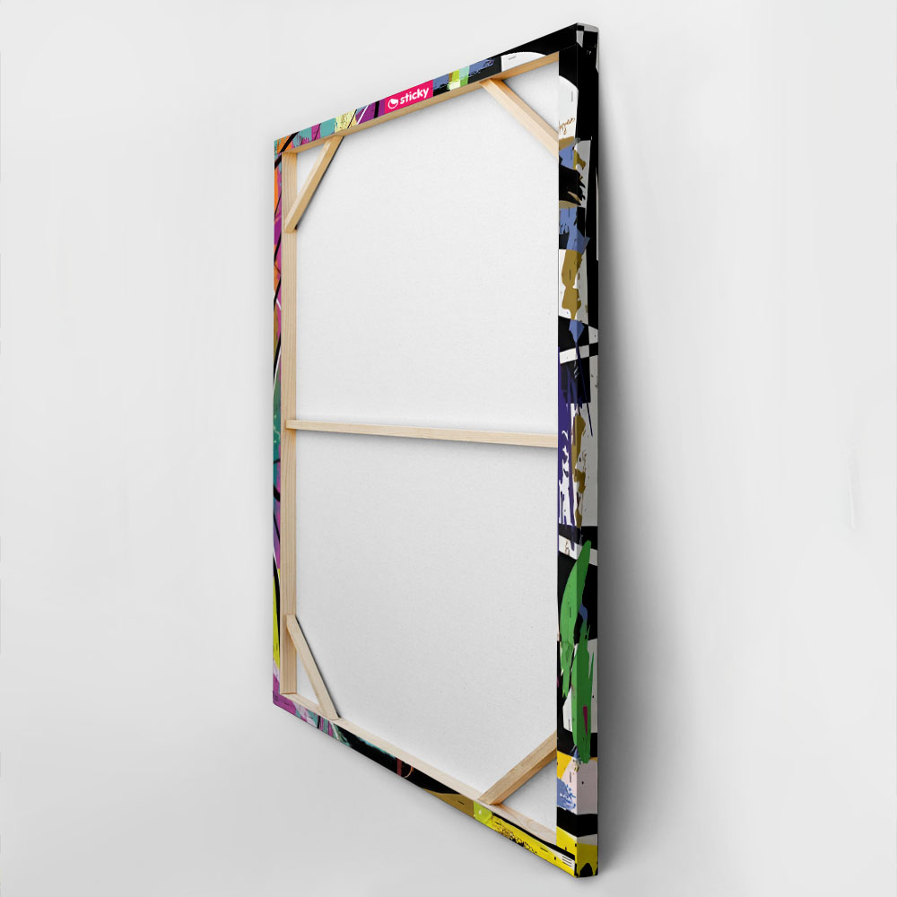 Πινακας σε καμβά ABSTRACT ART FACE PICASSO STYLE