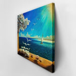 Πινακας σε καμβά DALI - BOOK TO BIRDS