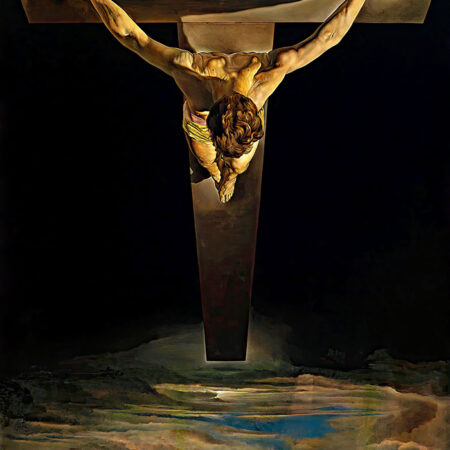 Πινακας σε καμβά DALI - CHRIST OF SAINT JOHN OF THE CROSS - Salvador Dali Sticky 5