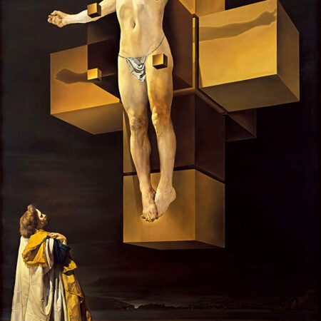 Πινακας σε καμβά DALI - CRUCIFIXION - Salvador Dali Sticky 5