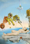 Πινακας σε καμβά DALI - DREAM CAUSE BY THE FIGHT OF A BEE